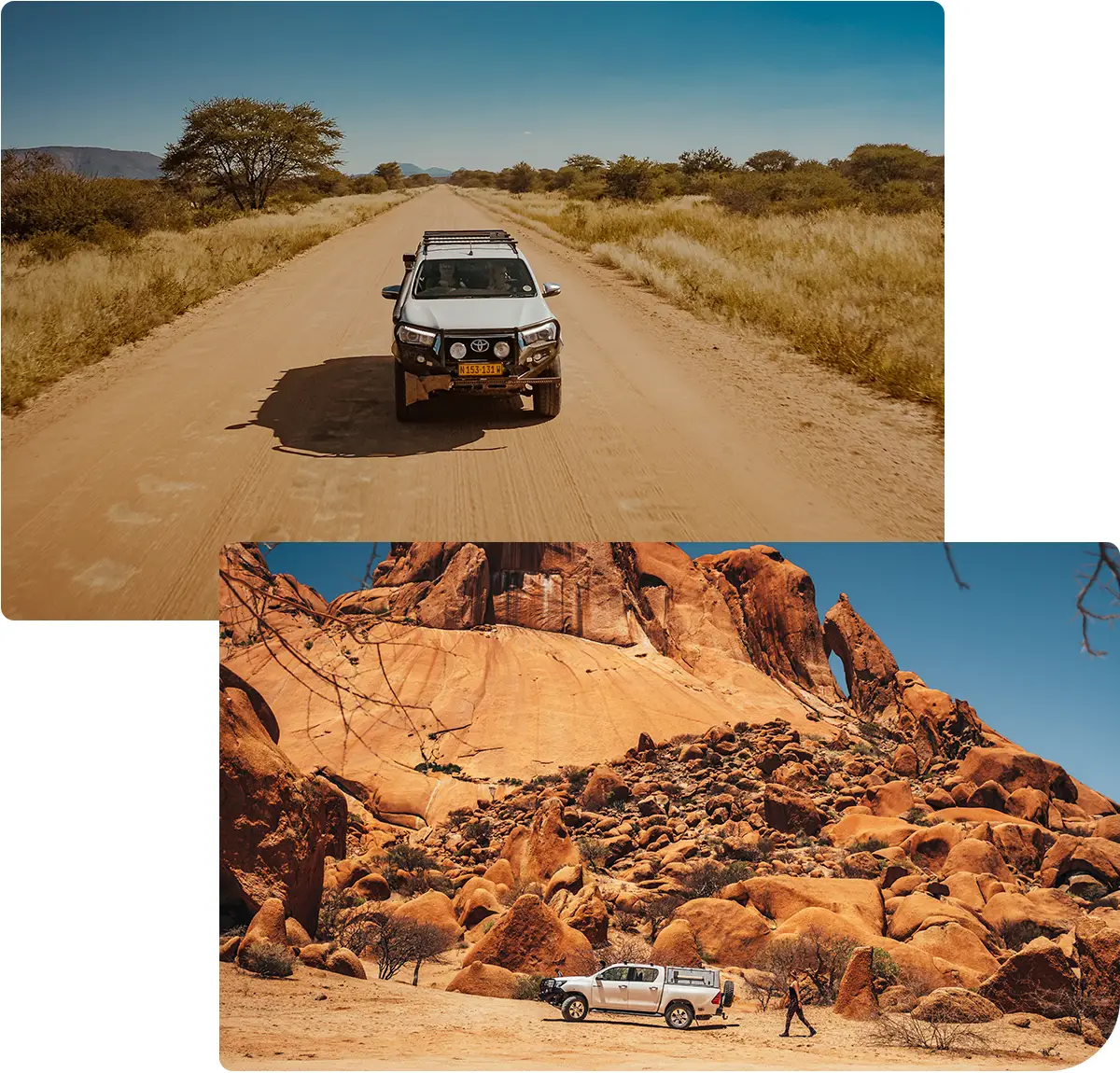 Autovermietung Namibia 4x4-Geländewagen